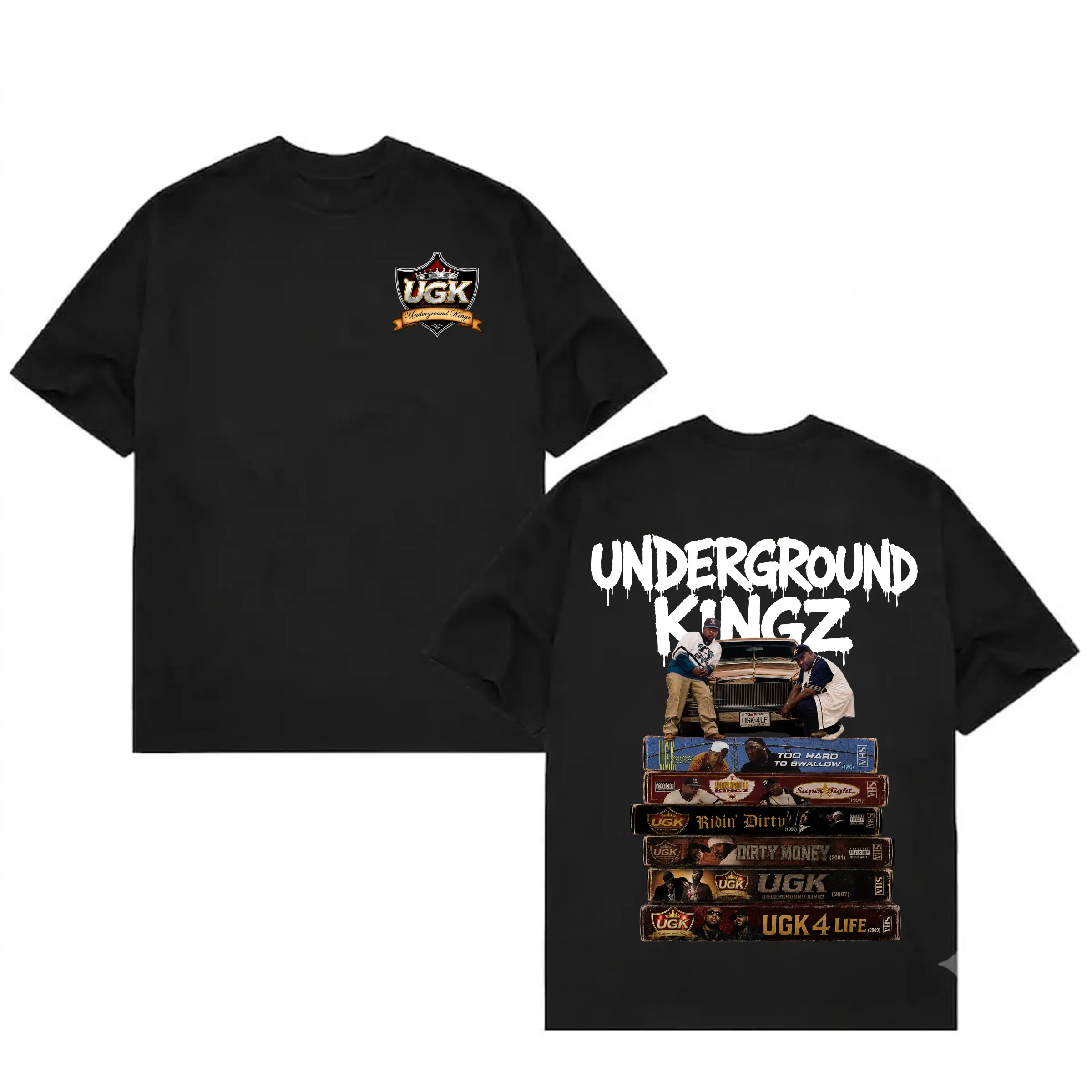 Vintage UGK Album T-shirt, Underground Kingz Graphic tee, Hip Hop Music Band Shirt, Vintage Album T-Shirt, 90s Rap Streetwear Gift, Vintage Hip Hop Graphic Tee, Unisex Shirt, Gift For Fan, For Men, For Women