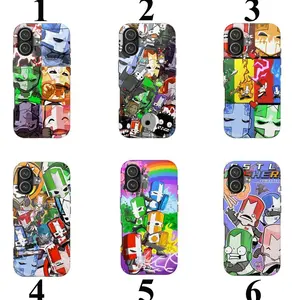 6 Styles Castle crashers Phone Case For iPhone 17 16 15 14 13 12 11 XS and Samsung S25 S24 S23 S22 S21