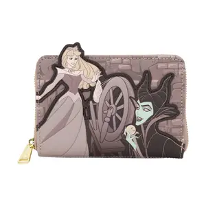Loungefly Disney Sleeping Beauty Spinning Zip Around Wallet
