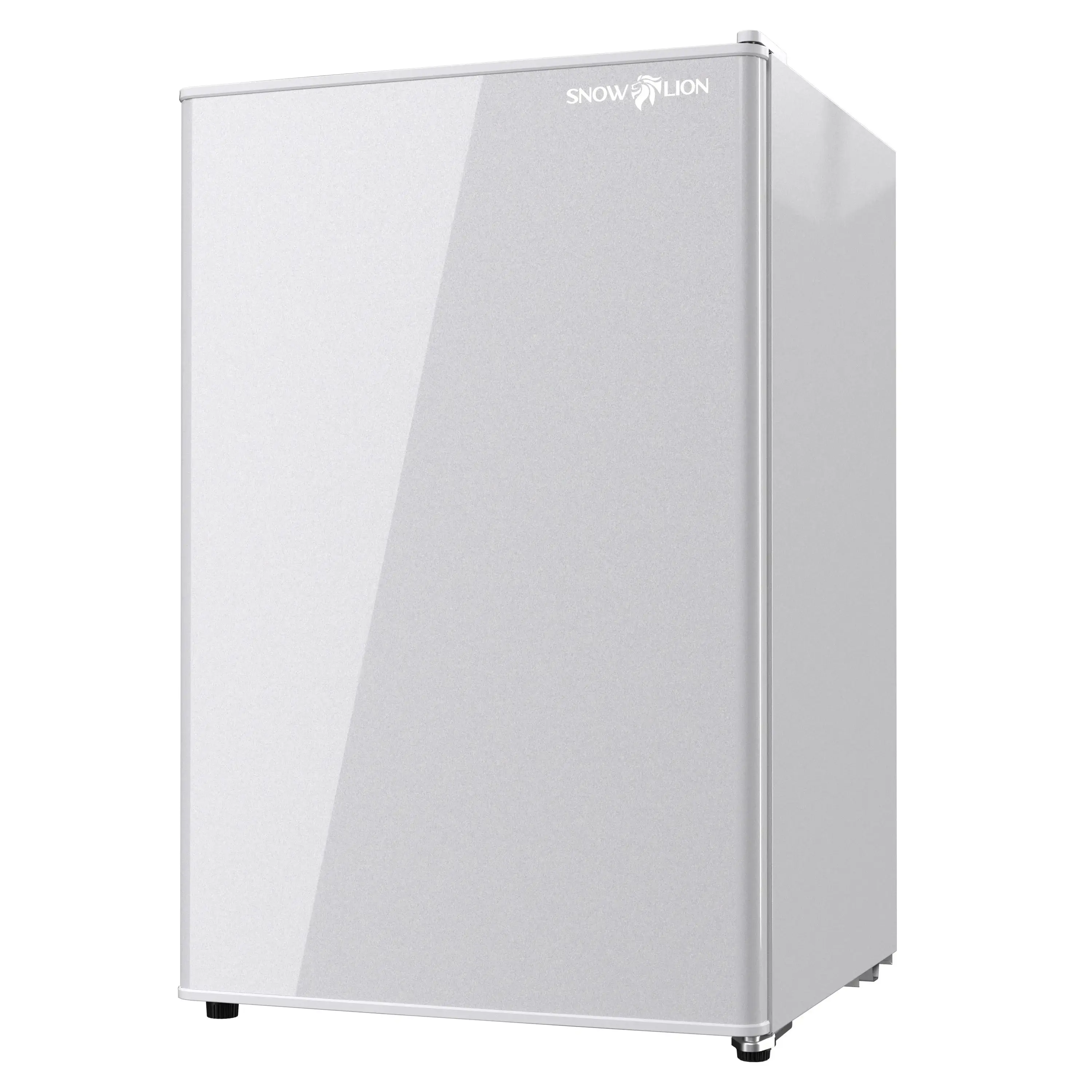 SnowLion Premium 122L Solid Door Mini Fridge 4.3 Cu.ft. Freestanding Under-Counter Mini Fridge in White (OSFS021-WXL)