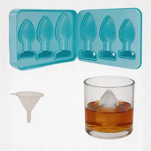 Hilarious Gag Gift Ice Mold Tray! Silicone Prank Ice Cube Maker for Drinks, Funny Novelty Party Prop for Friends, Easy Release DIY Ice Trays