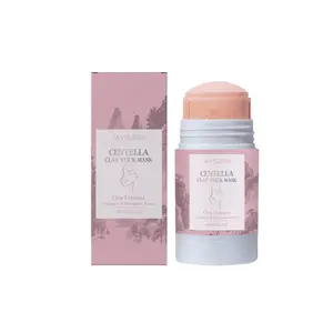 Centella Asiatica Mud Stick Mask Gently Cleanses The Pores And Keratin Of The Facial Skin. It Is A Refreshing Application Mask