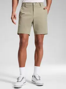 CRZ YOGA Men's All Day Comfy Golf Shorts - 7" Stretch Lightweight Flat Front for Casual Work with Pockets