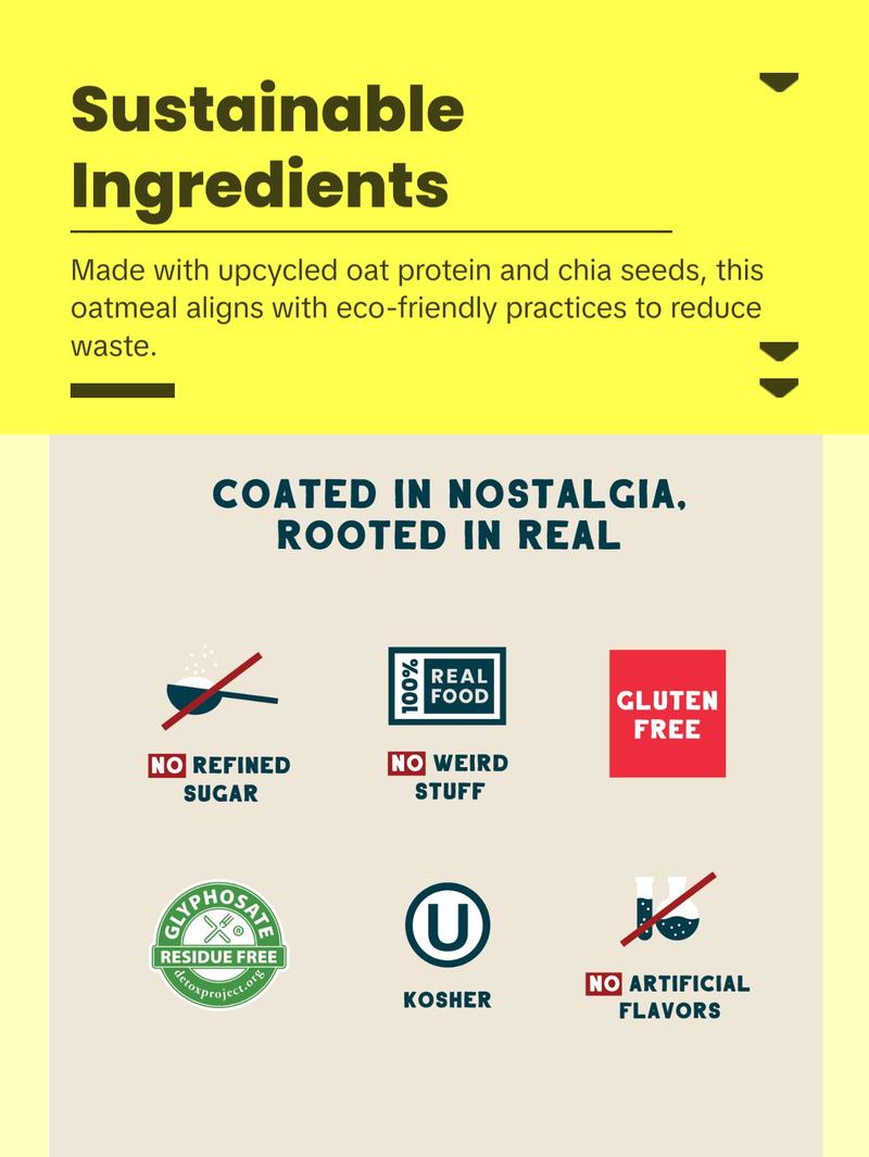 Maple Almond Protein Oats, 32oz