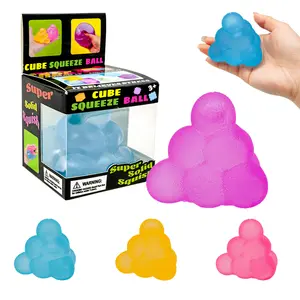 2026 Easter Ultra-Soft Maltose Silicone Balls – Geometric-shaped stress-relief toys that double as stylish desk decorations