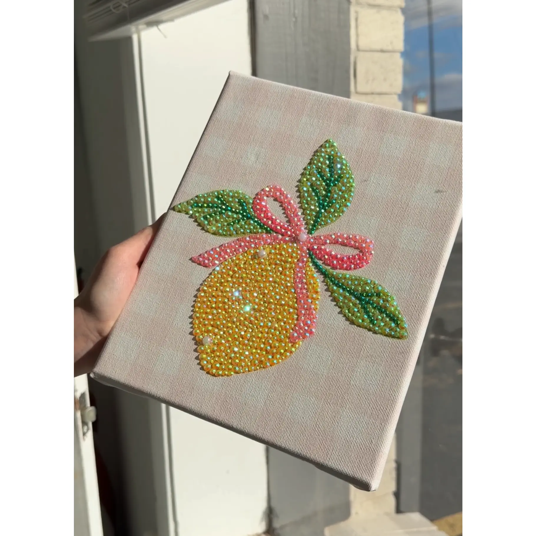 Lemon Coquette Bedazzle Kit