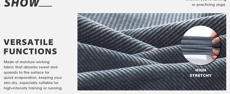 Danedvi Womens Ribbed Seamless Leggings High Waisted Tummy Control Workout Full Length Yoga Pants Grey Textured Fabric Squat Proof All Seasons