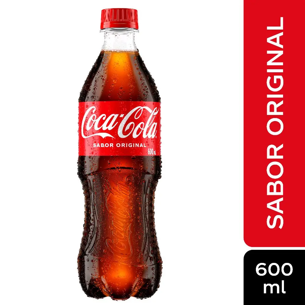 Coca-Cola Carbonated Soft Drink, 600ml 6 pack