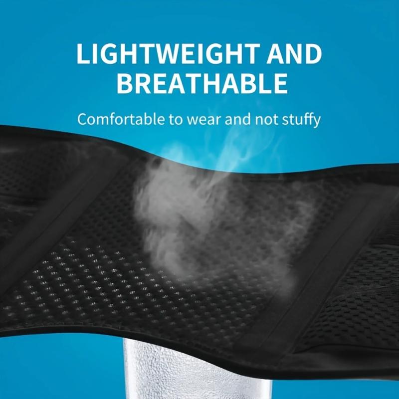 1pc Plus Size Knee Brace for Knee Pain, Compression Knee Support with Air Mesh Fabric, Adjustable Knee Wrap with Side Stabilizers, Ultra-Soft Bandage for Sports, Running, Meniscus Tear, ACL, Arthritis Relief