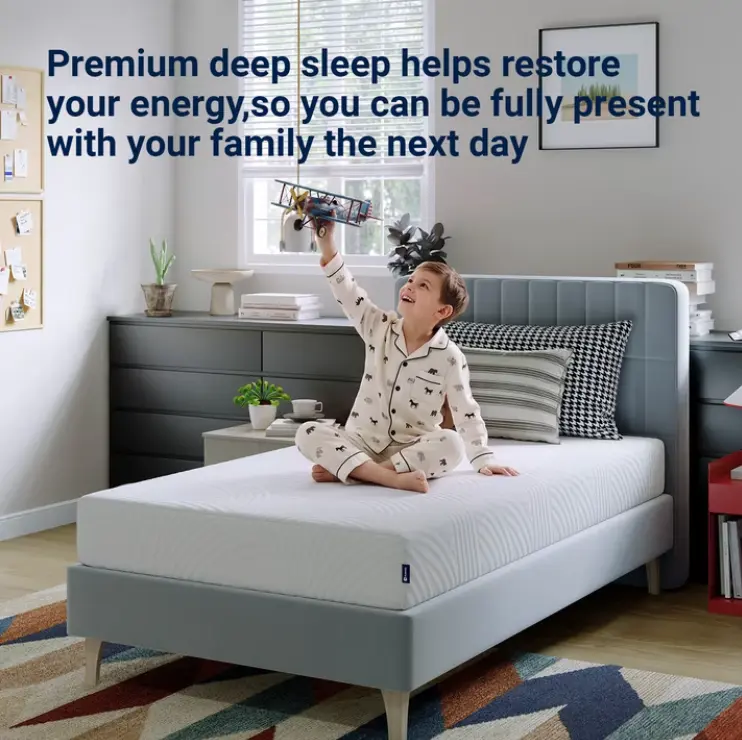 Avenco Universe 8" Size Adult Gel Infused Memory Foam Cooling Comfort Mattress in a Box