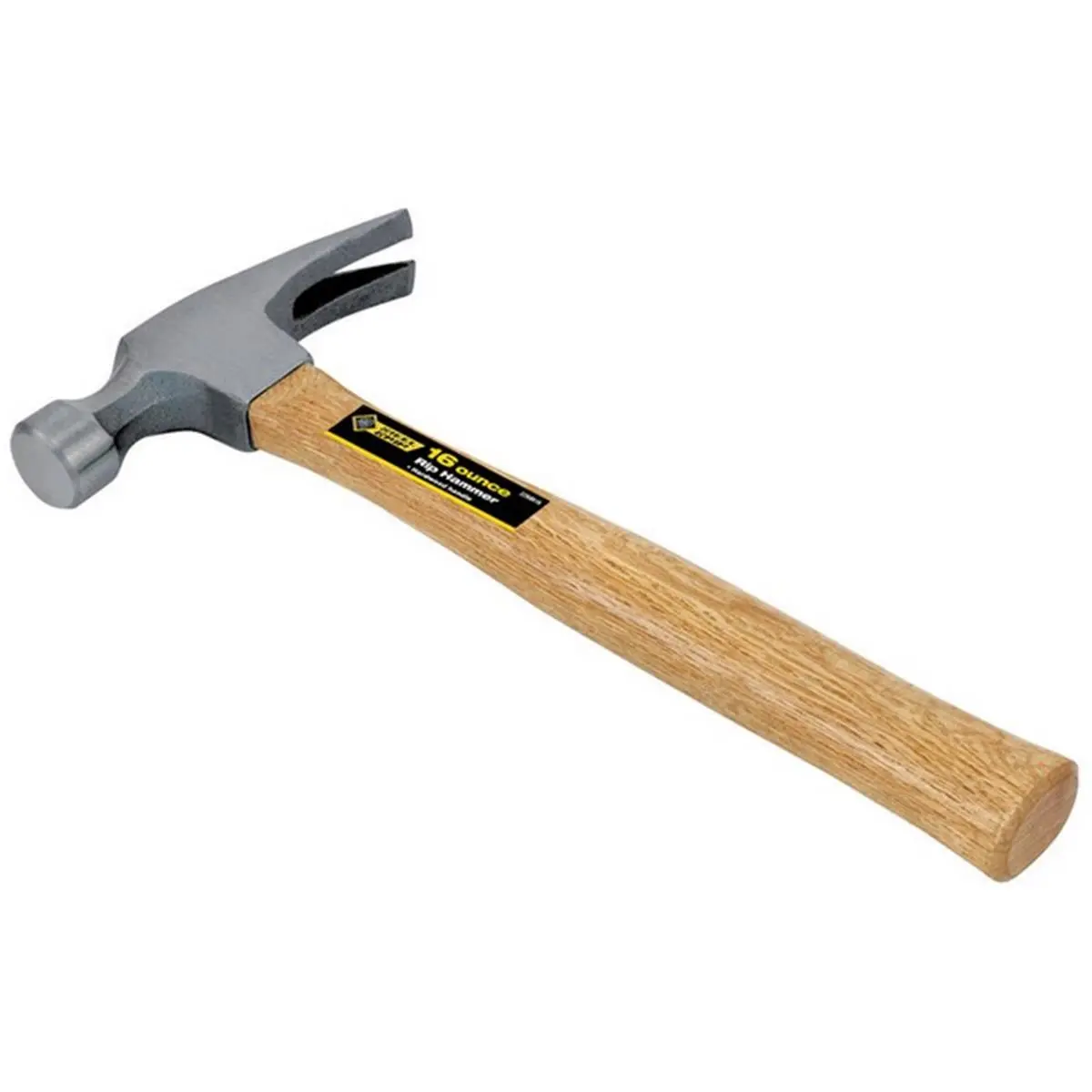 212 MAIN Forged Steel Grip Rip Claw Wood Hammer, 16oz Head Weight, Perfect for Nail Driving Tasks