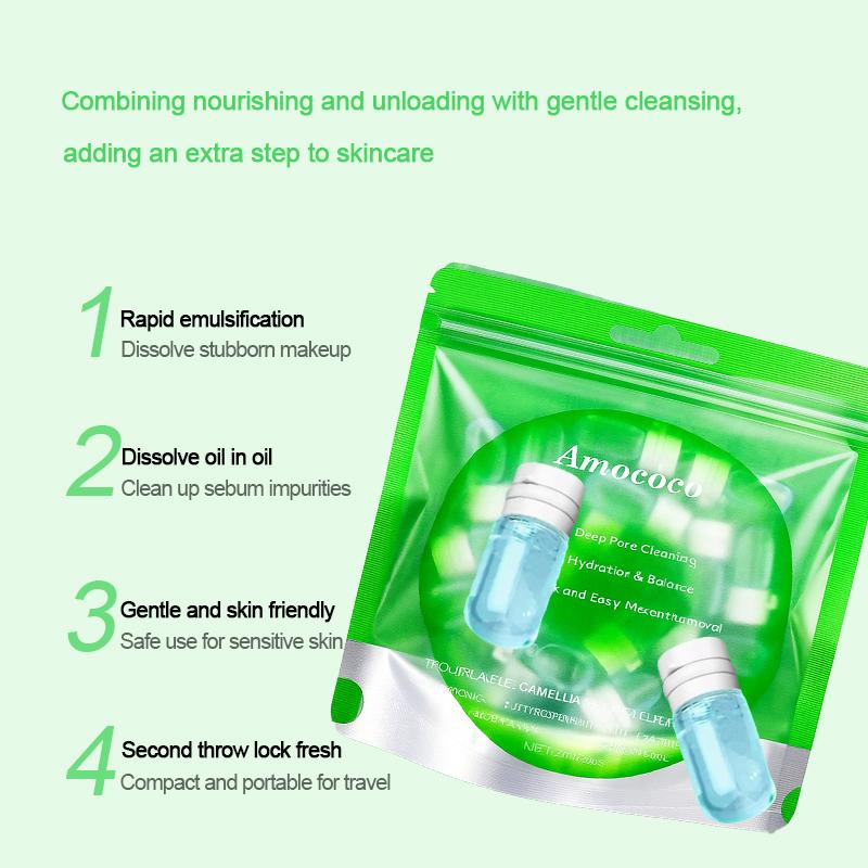 【Buy 1 Get 1 Free】20 Single-Dose Cleansing Oil Capsules-Precisely portioned for on-the-go convenience, thesecapsules dissolve makeup instantly. Rinse off easily for arefreshing, lightweight finish with zero leftover residue. 【Buy 1 Get 1 Free】20 Single-Dose Cleansing Oil Capsules-Precisely portioned for on-the-go convenience, thesecapsules dissolve makeup instantly. Rinse off easily for arefreshing, lightweight finish with zero leftover residue.