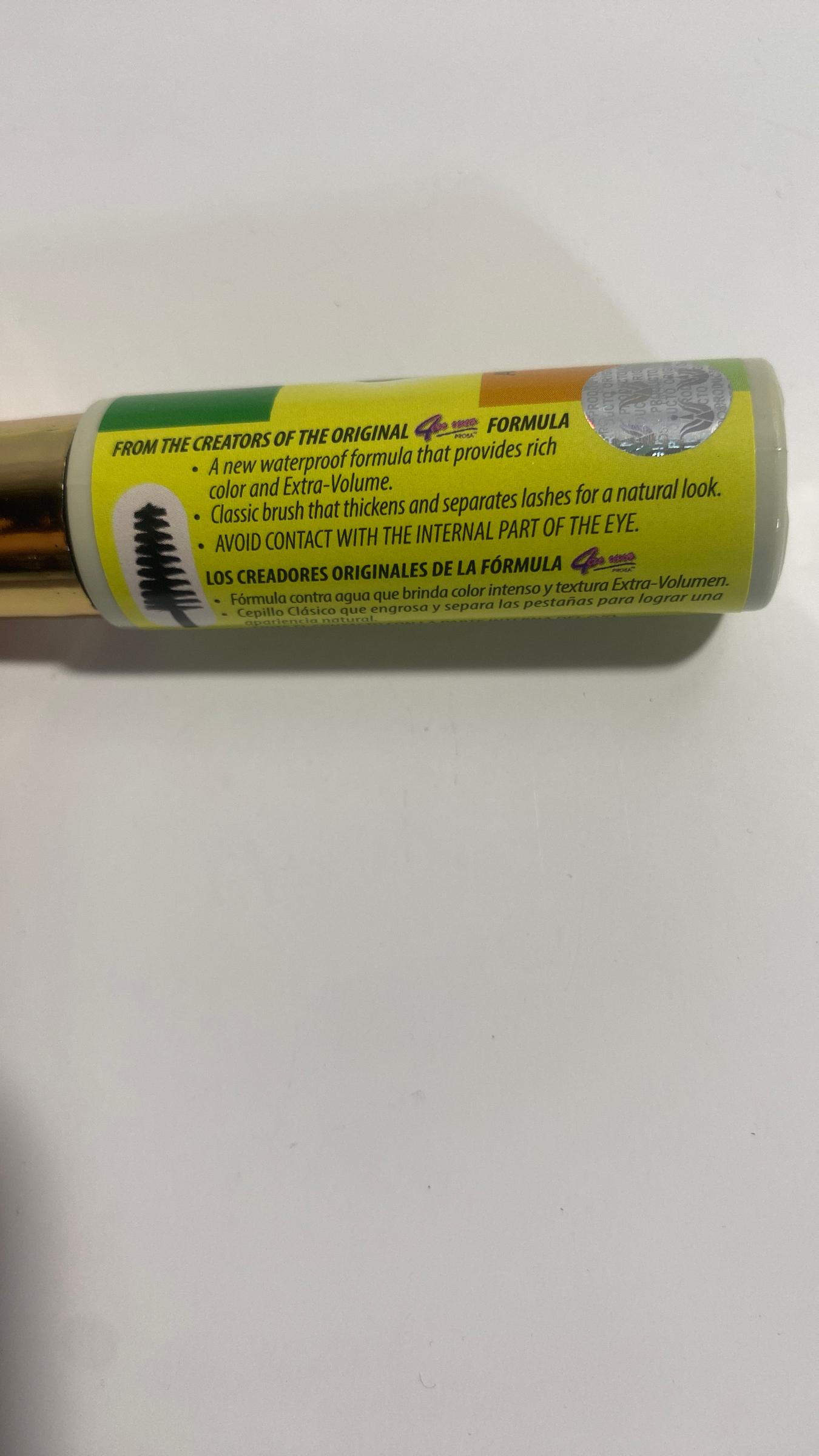 MÁSCARA PROSA - 4 IN 1 AVOCADO Mascara Waterproof