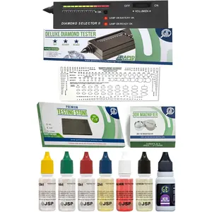 Purity Testing Kit for Diamonds Gemstones Moissanites Gold Silver and Platinum Jewelry Electronic Digital Diamond Tester Machine JSP GTE