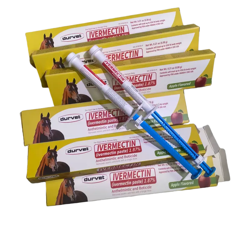 DURVETTTT, 6 boxes.  Contains plant extracts, gentle and non-irritating, apple flavored.  Used for equine bone and joint care. Natural and safe, suitable for daily use.