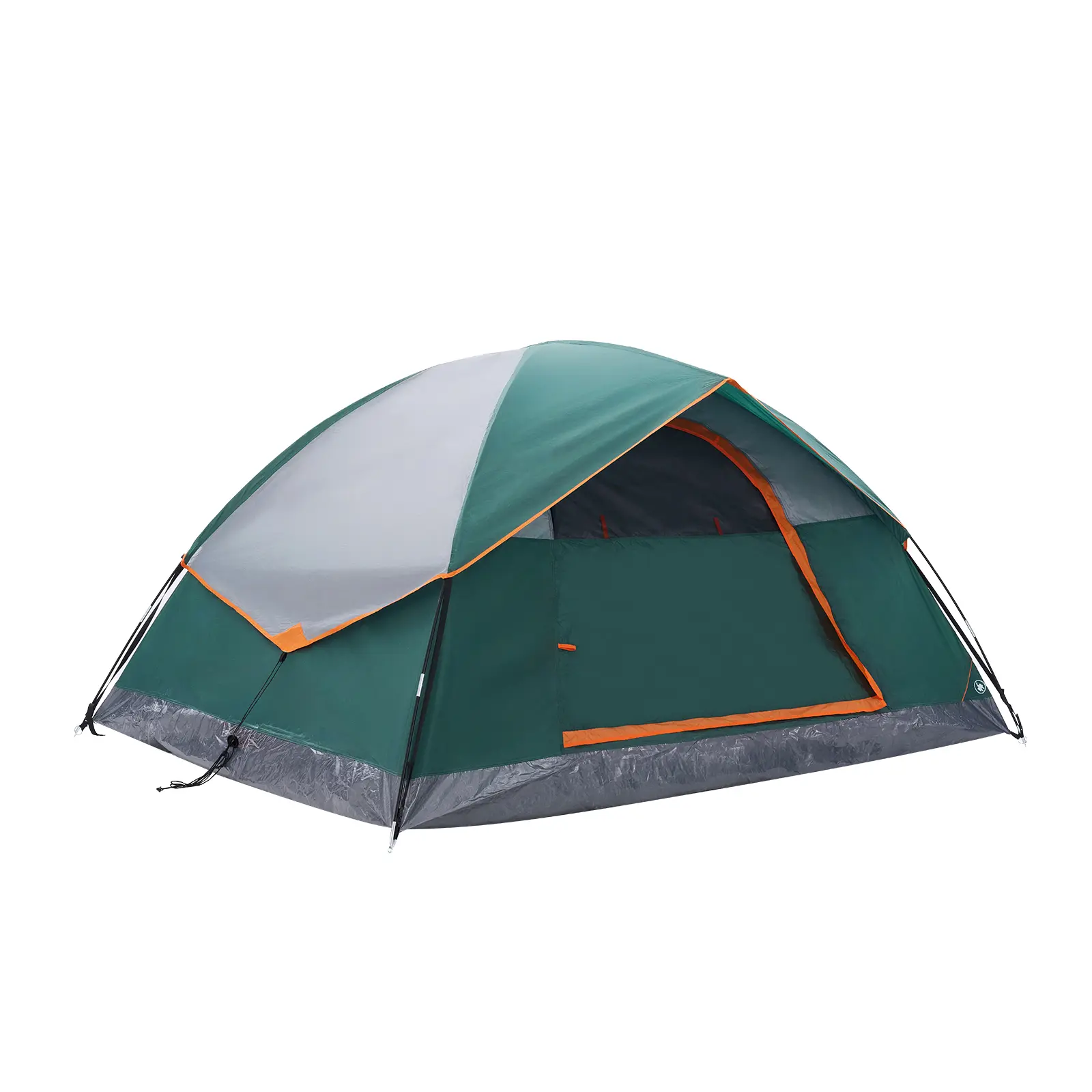 Sweetcrispy 2/4 Person Dome Shape Tents for Camping, Weatherproof Polyester with Removable Rainfly and Skylights, Easy Setup & Windproof, Portable Dome Tent, Ventilated Tent