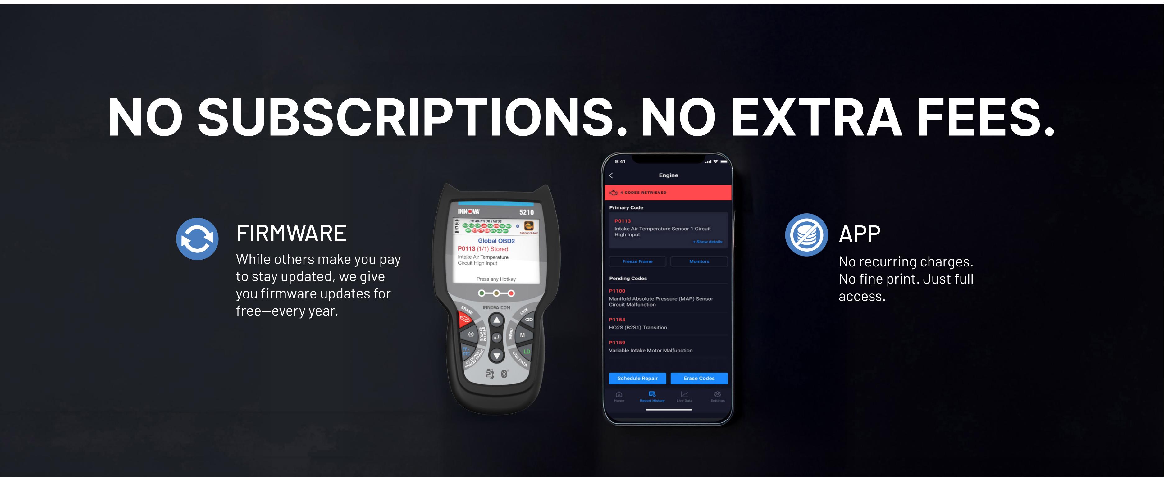 INNOVA 5210 OBD2 Diagnostic Tool - Live Data, System Scans, Smog Check Readiness, Automotive, Reader, Codes (Tester, Car, Vehicle)