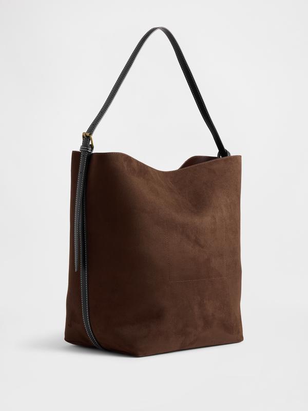 Gap Women's Vegan Suede Bucket Bag