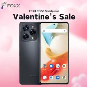 【S13】FOXX 5G Smartphone – 6.67" FHD+ AMOLED Display, 5000mAh Battery – Ideal for Busy Professionals, Gamers & Photography Enthusiasts, Perfect for Work, Travel, Social Media & Daily Life, Tech-Savvy Gift