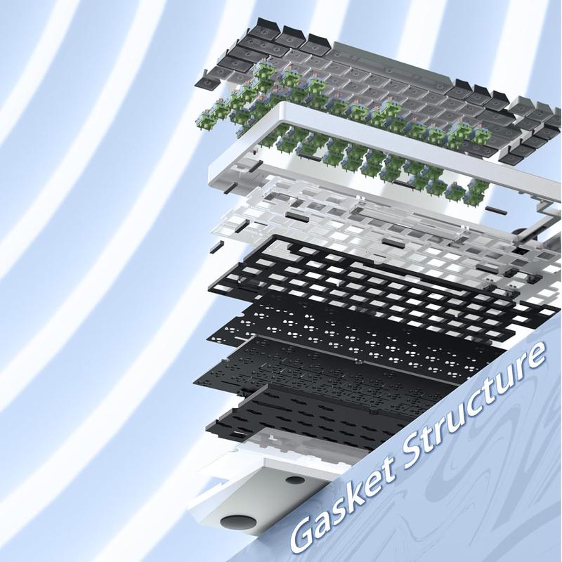 LEOBOG Hi75 Wired Gaming Keyboard, Aluminum Alloy Mechanical Keyboard, Programmable Custom Keyboard with Mode-Switching Knob, Hot Swappable, RGB Backlit, Reaper Switch LEOBOG Hi75 Wired Gaming Keyboard, Aluminum Alloy Mechanical Keyboard, Programmable Custom Keyboard with Mode-Switching Knob, Hot Swappable, RGB Backlit, Reaper Switch