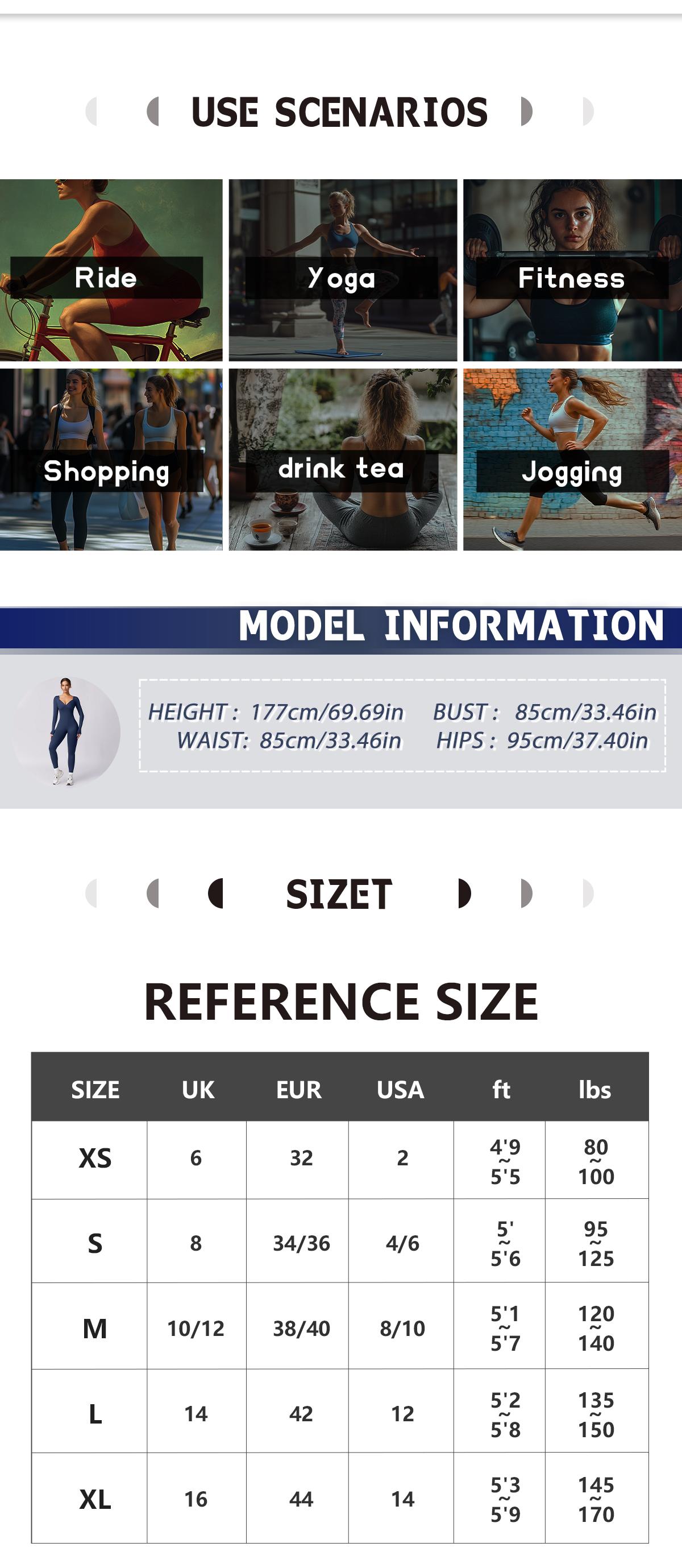 NcmRyu Women's Open-Back Long-Sleeve Seamless Unitard - Buttery-Soft Sculpting Activewear for Yoga Gym Trendy Workout Jumpsuit