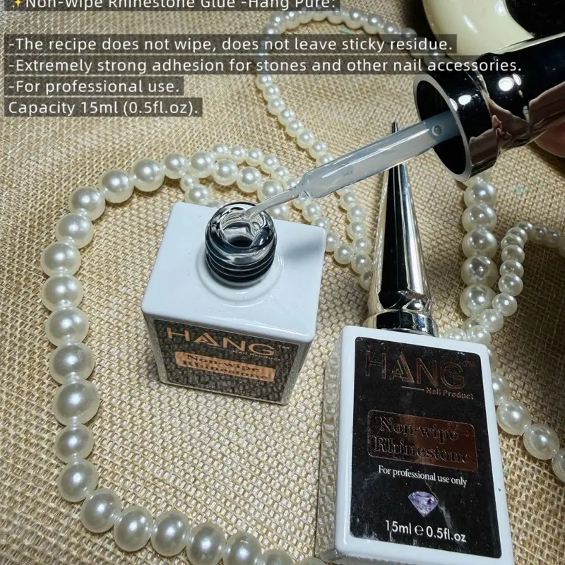 Combo 2  Non-Wipe Rhinestone  -Hang Pure