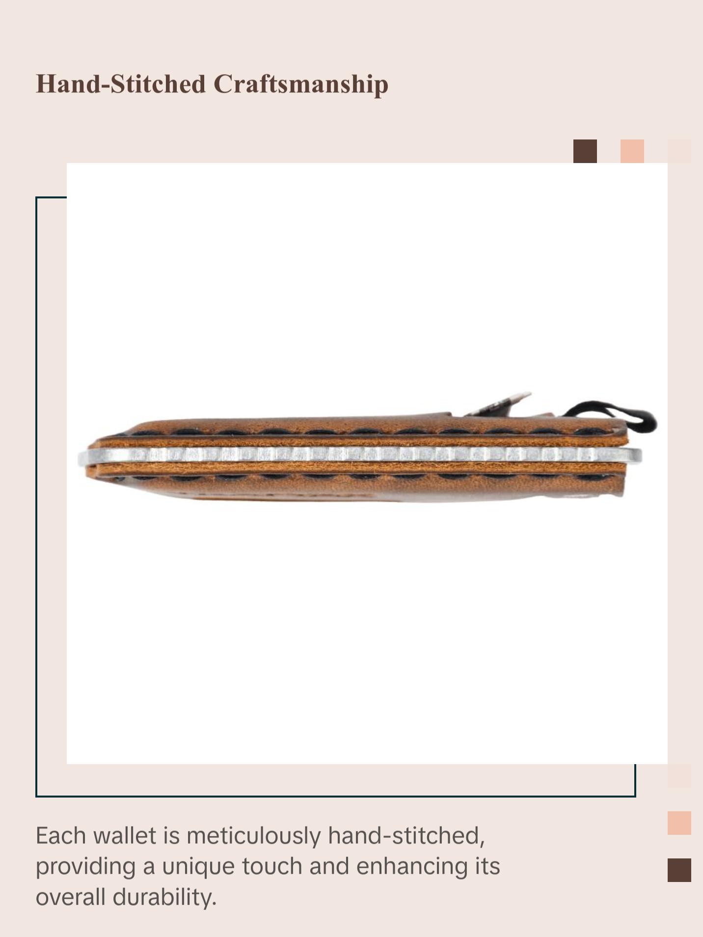 Ascent Wallet - Raw Tobacco Brown