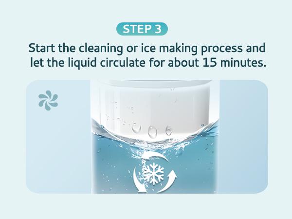 EUHOMY Ice Maker Cleaner & Descaler - 16 fl oz - Compatible with All Types of Ice Machines
