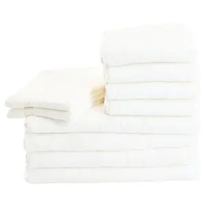 Concierge Collection 100% Turkish Cotton Quick-Dry 10pc Towel Set