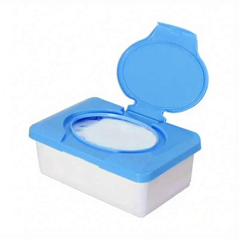 Wet Tissue Storage Box, 1 Count Wipes Dispenser Case, Baby Wipes Storage Case with Lid, Plastic Wipes Holder for Bathroom Living Room Bedroom, Bathroom Organization, Bathroom Organizing Accessories, Bathroom Organizer, Bathroom Accessory