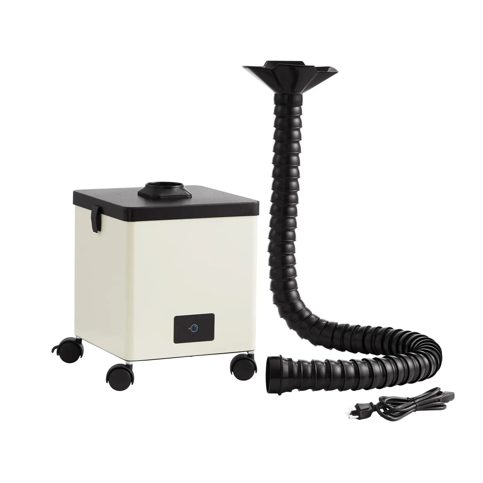 Solder Fume Extractor, 100W Soldering Smoke Extractor with 3-Stage Filters, 240 m³/h Strong Suction Smoke Absorber and Filter for Soldering, Engraving, DIY Welding
