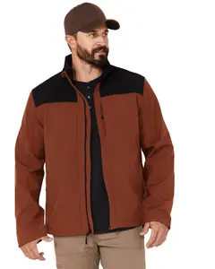 Powder River Outfitters Men's Solid Softshell Jacket - Prmo92rzy8-Rst