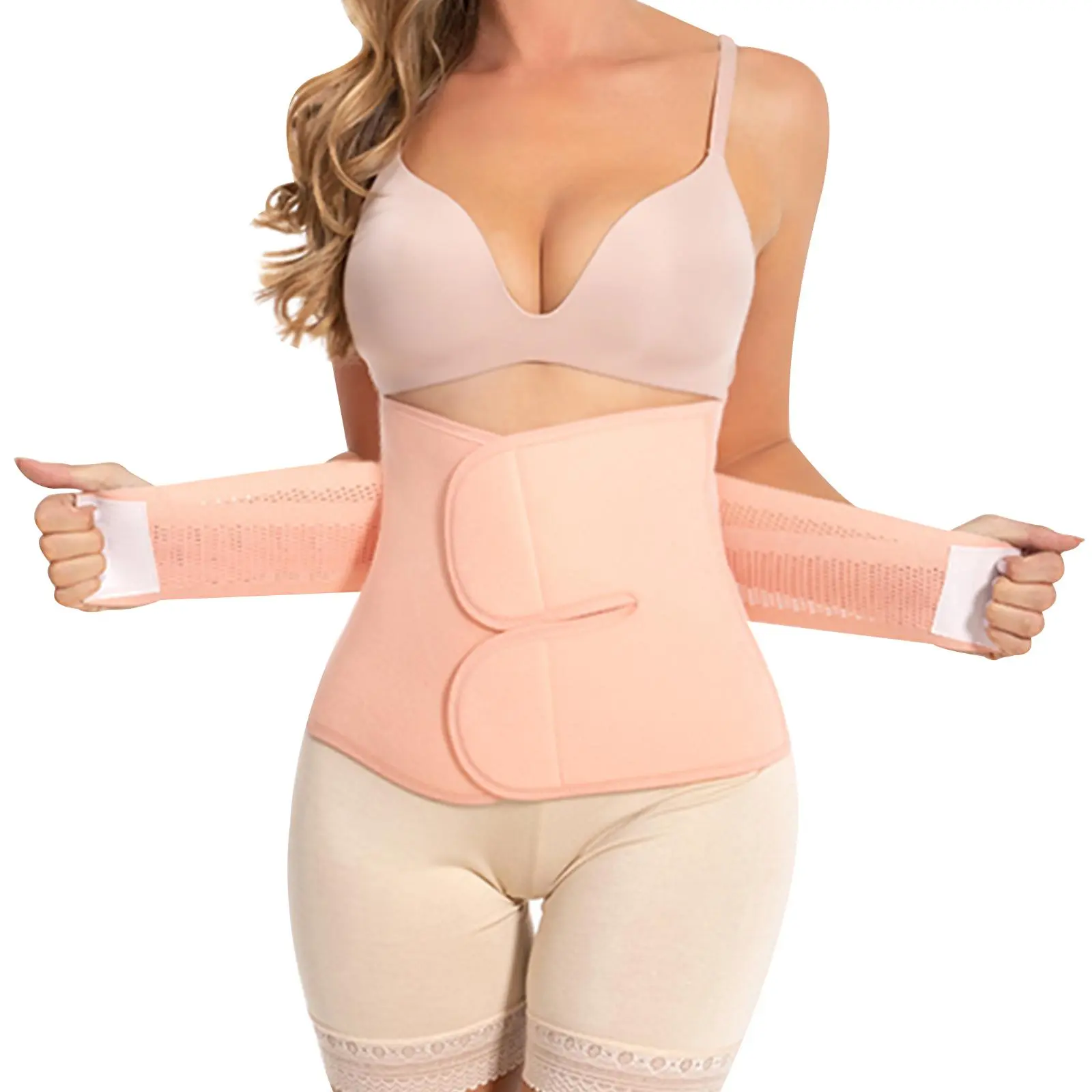 Postpartum Belly Band, Abdominal Binder, Abdominal Support Belt Post Surgery Girdle, Tummy Tuck Compression Wrap Waist Trainer, Maternity Supplies, Supporting Belts, Birthday Gifts, Christmas, Christmas Gift, Belly Binder