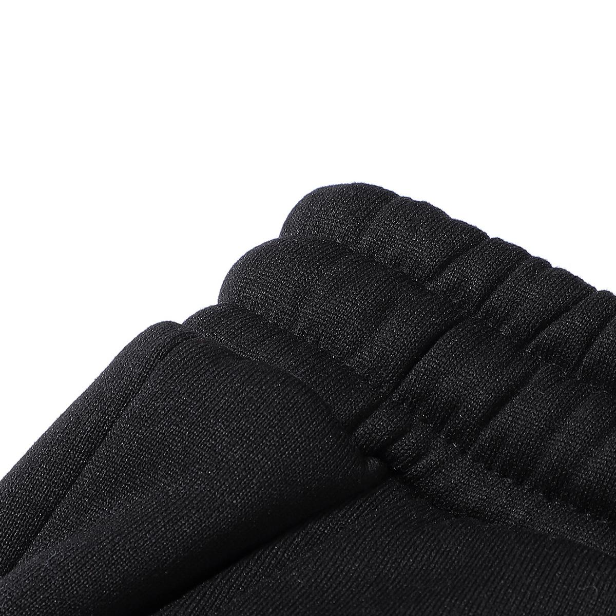 Men's Casual Jogger Pants - Elastic waistband with drawstring design, side pockets, autumn and winter athletic style full-length pants, comfortable fabric, durable material suitable for sports, workouts, and outdoor activities solid fashion sweatpants