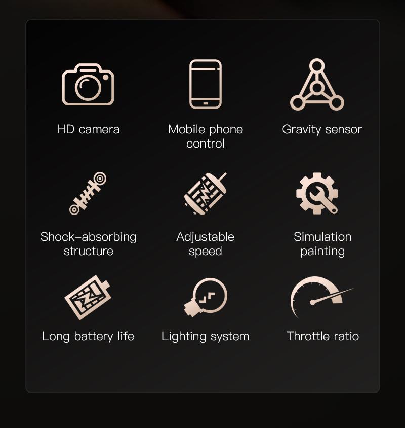 KF32 Alloy Mini Remote Control Car, 1:64 scale RC car/truck, 2.4G wireless design, equipped with a 720P FPV camera and WiFi APP control, USB charging, durable metal construction, suitable for indoor and outdoor play, a great gift for children and adults