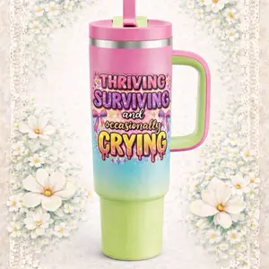 Thriving and crying tumbler