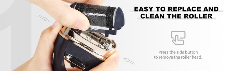 Pritech Rechargeable Portable Electric Feet Callus Remover, Great for Dry Skin Dead Skin, Severely Cracked Dry Skin, Suitable for Home and Nail Salon, Foot File Pedicure Kit, Ideal Spring and Summer Gift Pritech Rechargeable Portable Electric Feet Callus Remover, Great for Dry Skin Dead Skin, Severely Cracked Dry Skin, Suitable for Home and Nail Salon, Foot File Pedicure Kit, Ideal Spring and Summer Gift