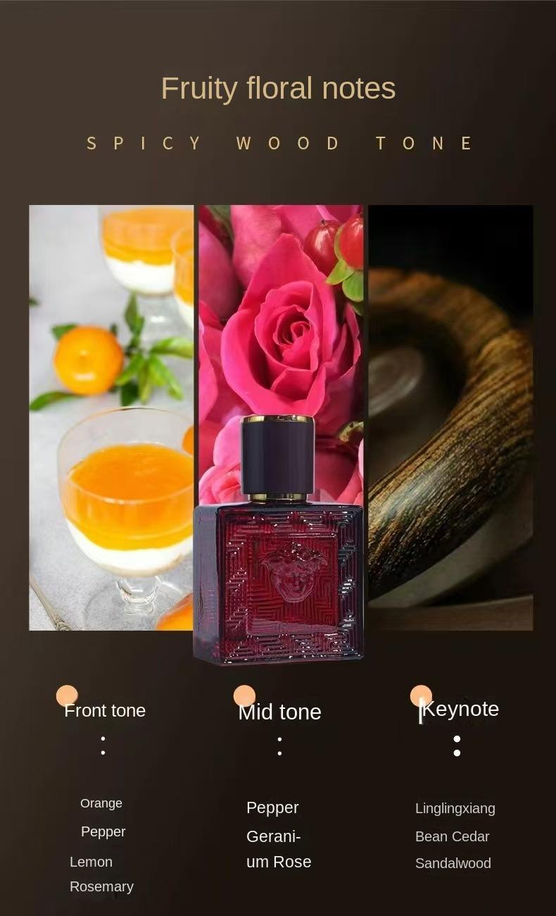 3-Piece Men's Fragrance Cift Set:Ocean Breeze, Cedarwood & Amber Eau De Toilette, 3Oml Portable Perfume Bottles for Travel