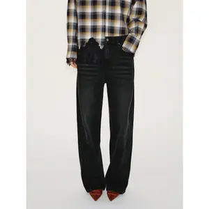 Urban Revivo 2026 Springfresh Barrel Leg Jeans Women Fashion