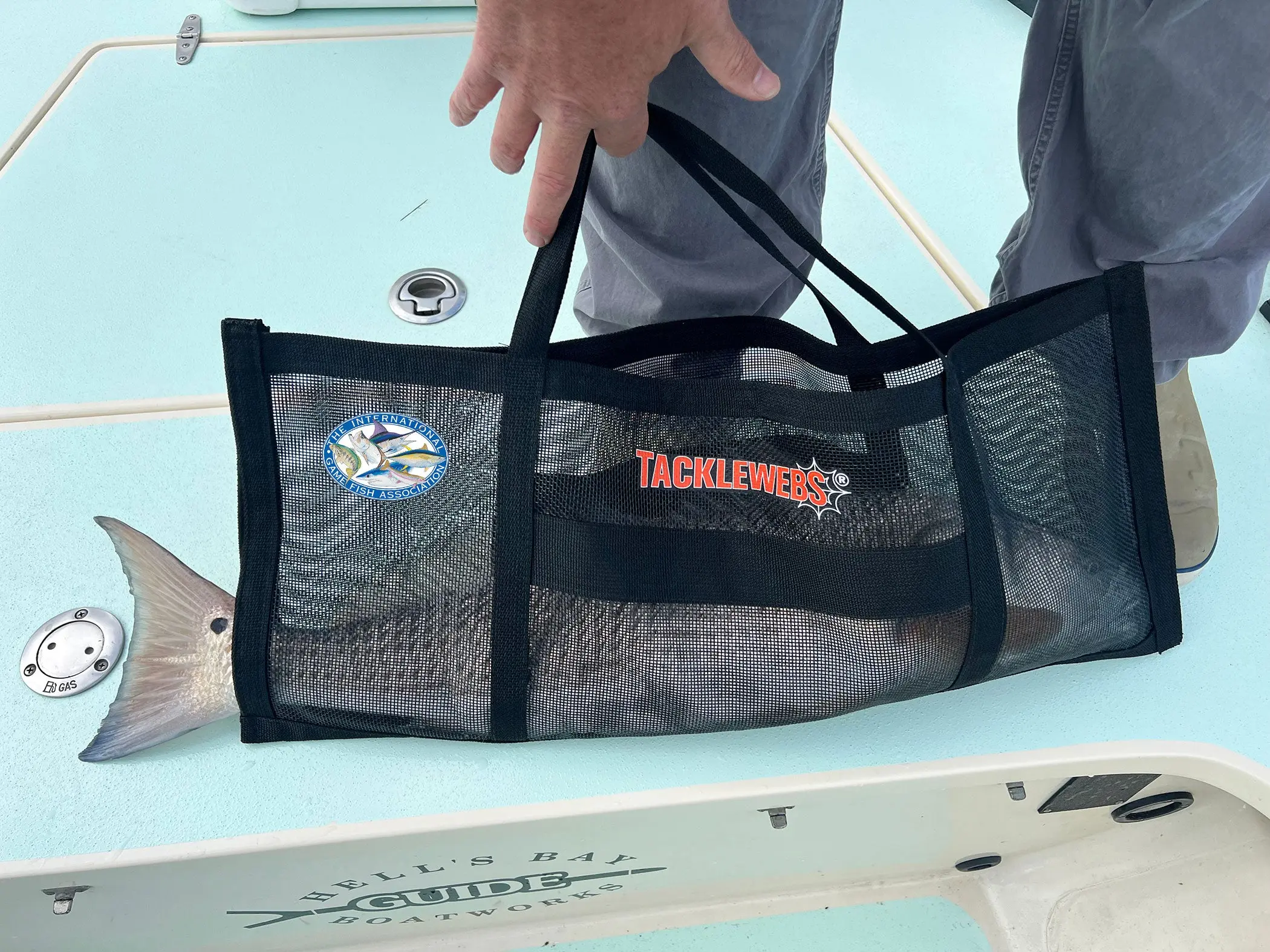 TackleWebs & IGFA Proper Support Weigh Bag