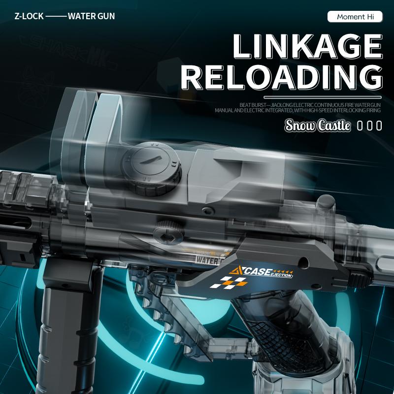 Ultimate Battle Powerful Electric Water Gun, Automatic Squirt Gun with Glowing Realistic Muzzle 320cc High Capacity, Up to 32 FT Range, Outdoor Summer Party Toy for Adults &Kids Toys for Christmas Gift, Halloween Present, Black Friday Gifts Ultimate Battle Powerful Electric Water Gun, Automatic Squirt Gun with Glowing Realistic Muzzle 320cc High Capacity, Up to 32 FT Range, Outdoor Summer Party Toy for Adults &Kids Toys for Christmas Gift, Halloween Present, Black Friday Gifts