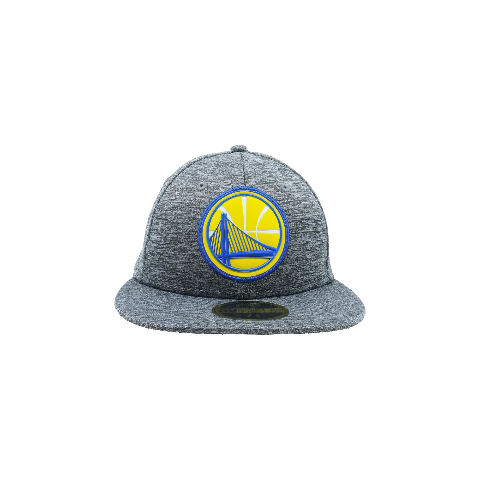 59FIFTY Golden State Warriors Bevel Team Low Profile Fitted Hat "Heather Grey" NE1124