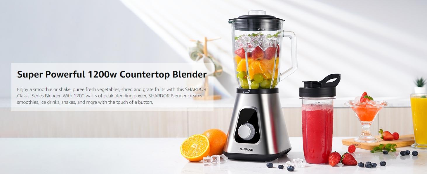 Professional Blender, 5 Functions Touchscreen Control Smoothie Blender for Smoothies,Frozen Drinks & Ice Cream, 1200W Countertop Blender with Travel Cup, , 52oz Glass Jar, for Ice Crushing/Sauce/Nut Butter/Soup Professional Blender, 5 Functions Touchscreen Control Smoothie Blender for Smoothies,Frozen Drinks & Ice Cream, 1200W Countertop Blender with Travel Cup, , 52oz Glass Jar, for Ice Crushing/Sauce/Nut Butter/Soup