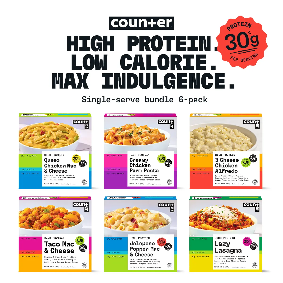 Counter High Protein Single-Serve Frozen Meals
