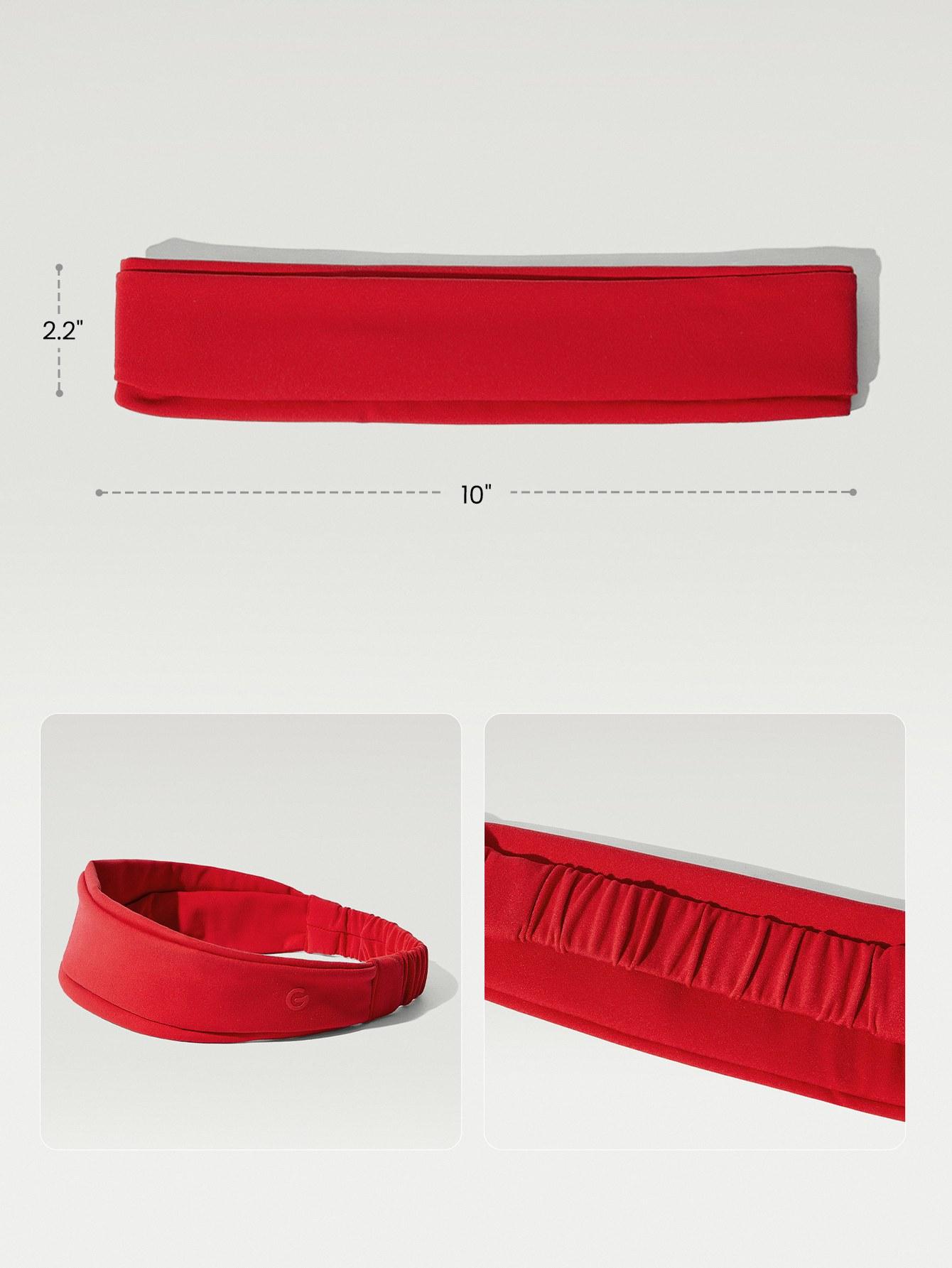 GLOWMODE FeatherFit-Air Work It Sweat-Absorbent Training Headband Gym