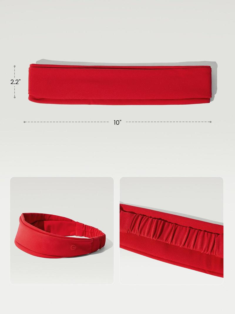 GLOWMODE FeatherFit-Air Work It Sweat-Absorbent Training Headband Gym