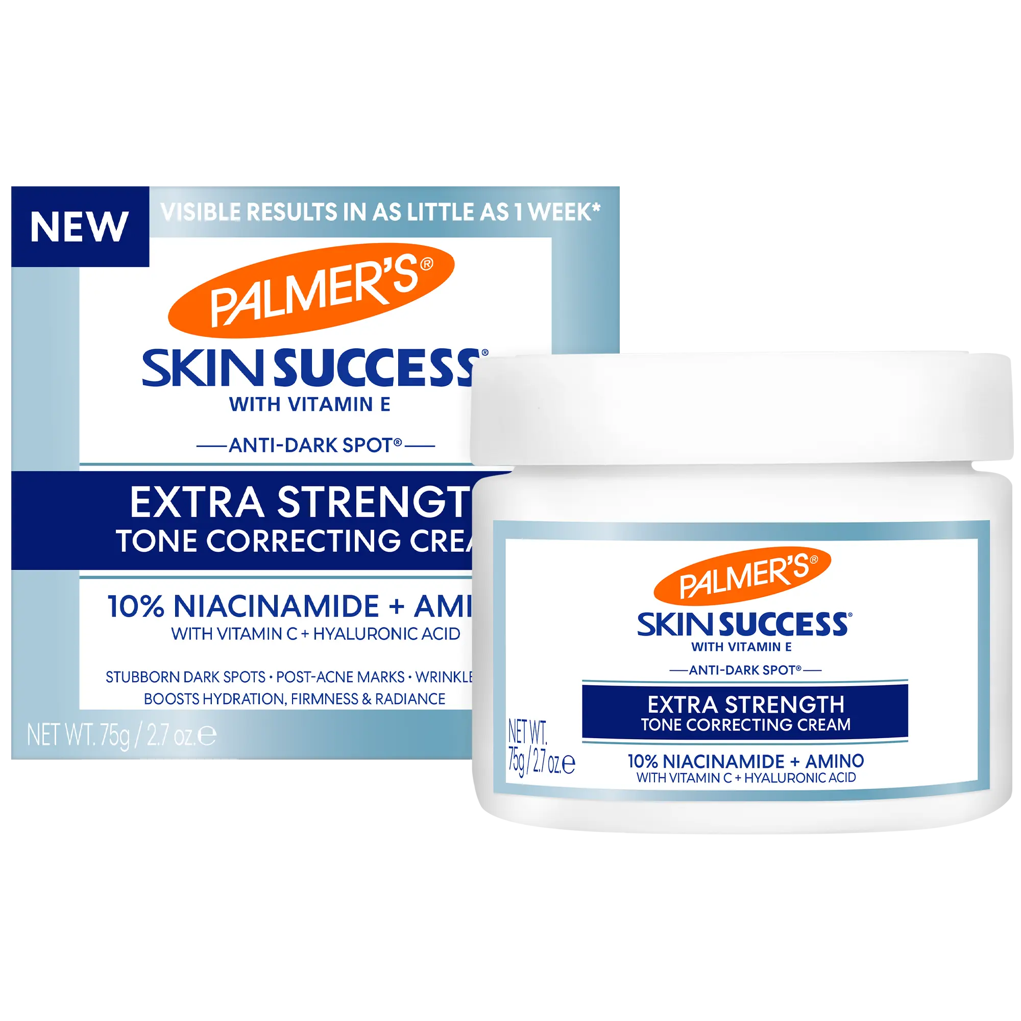 Palmer's Skin Success Anti-Dark Spot Extra Strength Tone Correcting Cream Hyaluronic Hyaluronic Acid Retinol Skincare Niacinamide Moisturizers