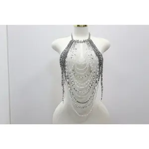 Lumina Crystal Halter Top