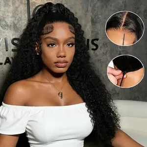 [NEW IN] Glueless Pull Go Wigs with Elastic Drawstring 180% Deep 13x6 13x4 HD Lace Frontal Wigs Parting Max Full Lace Front Human Hair Wig