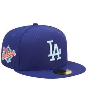 New Era Los Angeles Dodgers Cloud Under Fitted Hat Blue